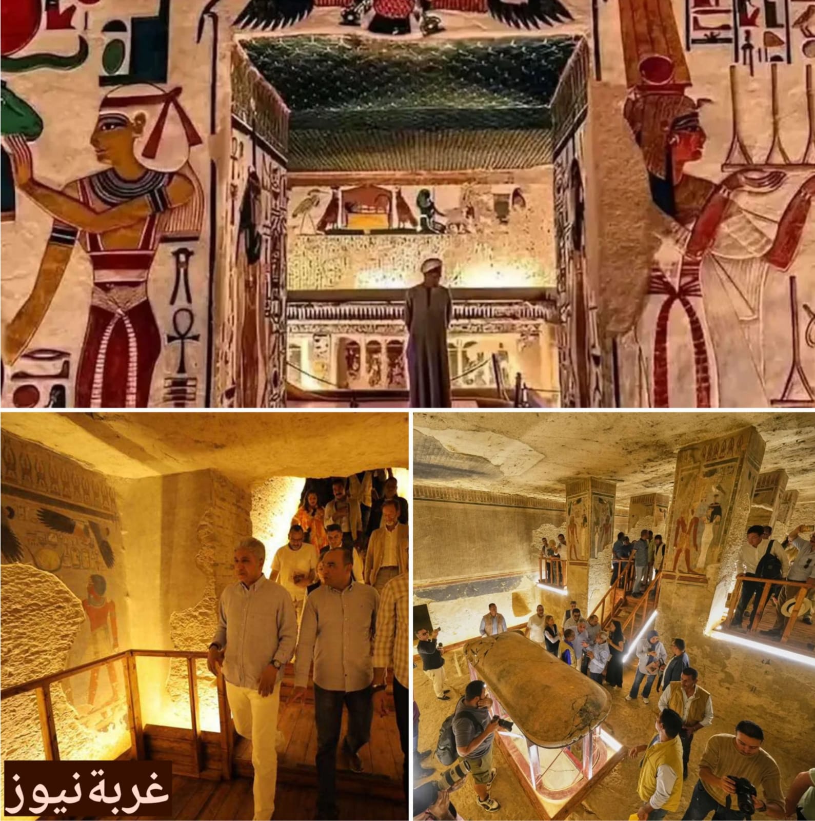 مصر تفتتح مقبرة الملك أمنحتب الثالث بوادي الملوك بعد ترميم عالمي.. إحياء أسطورة الفرعون الذهبي
