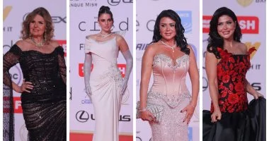 تألق النجوم في افتتاح مهرجان القاهرة السينمائي الـ46