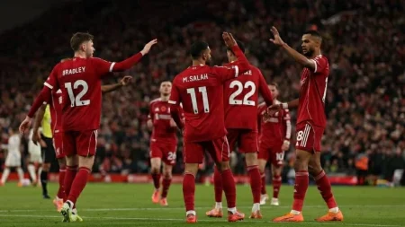 مباراة ليفربول ضد ايندهوفن في دوري أبطال أوروبا اليوم.. القنوات الناقلة والمعلق والتشكيل الرسمي