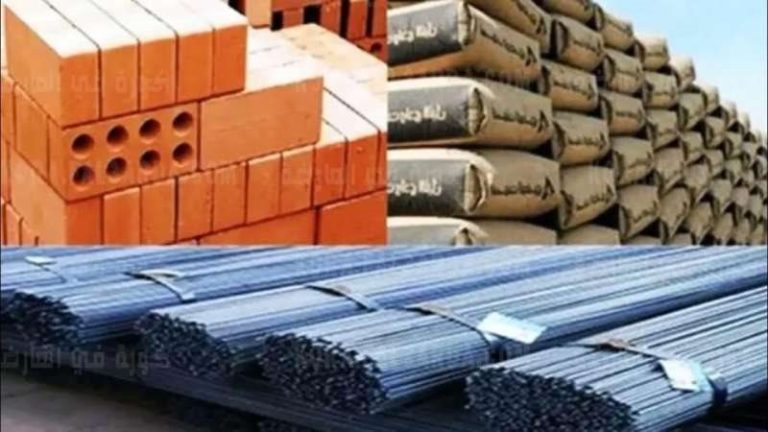 أسعار الحديد والأسمنت اليوم
