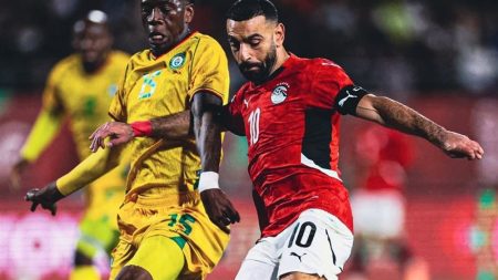 قناة مفتوحة.. مباراة مصر وبنين في دور الـ16 من كأس الأمم الأفريقية 2025 الموعد وترددات القنوات الناقلة مباراة مصر وبنين