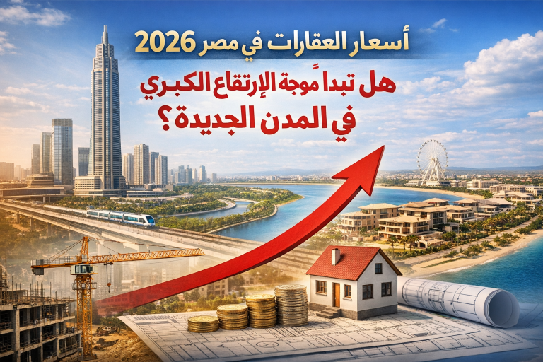 أسعار العقارات مصر 2026