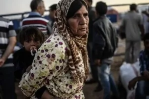 فرار السوريين من الشتاء القارص