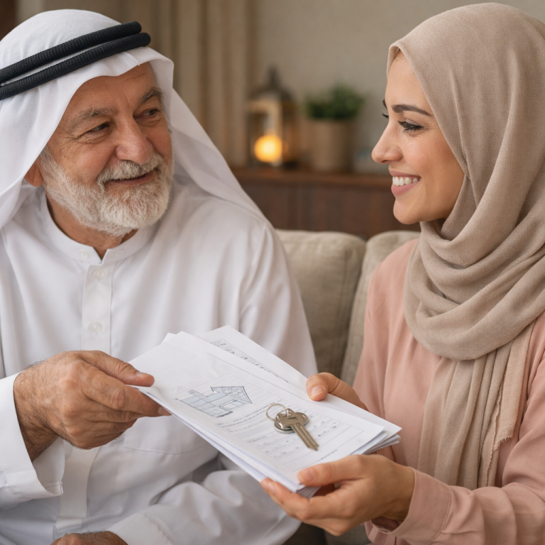 كتابة الأملاك للبنات