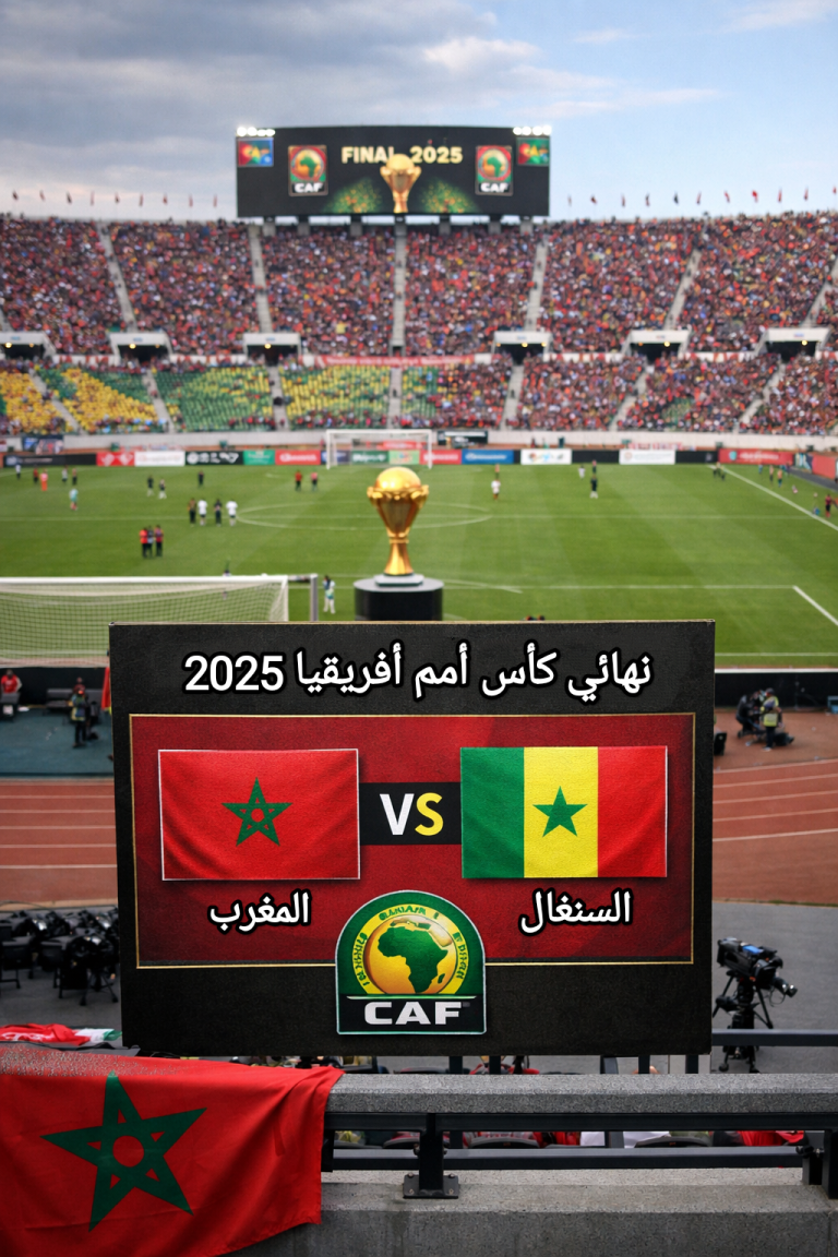 مباراة المغرب والسنغال