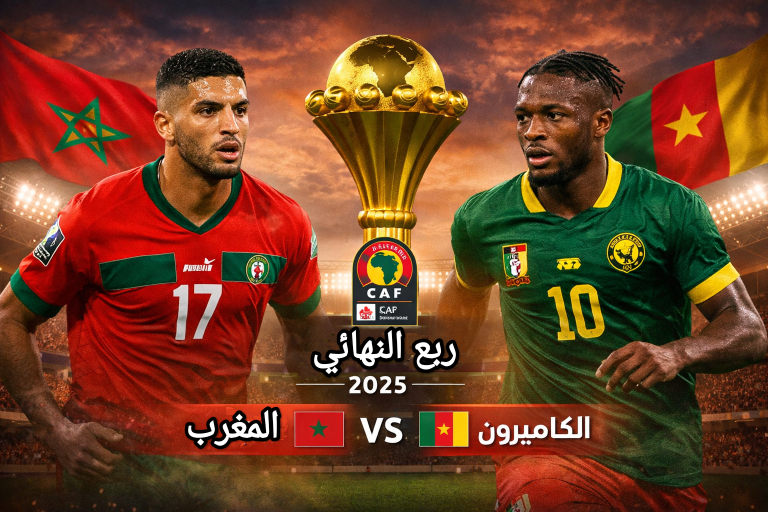 مباراة المغرب والكاميرون