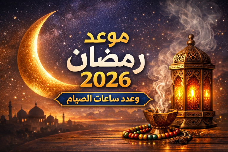 موعد شهر رمضان 2026
