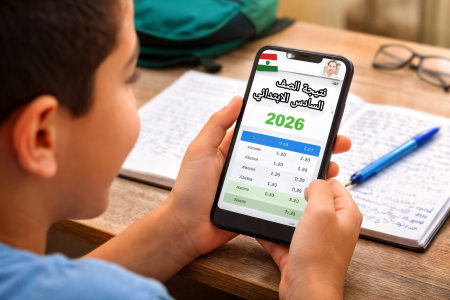 نتيجة الصف السادس الابتدائي
