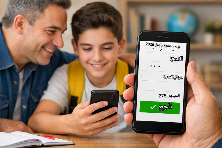 نتيجة صفوف النقل 2026