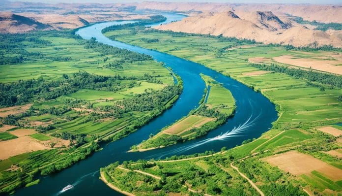 نهر النيل.. رحلة شريان الحياة عبر 11 دولة من المنبع الى المصب نهر النيل