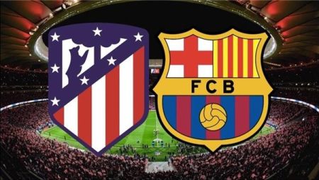 مباراة برشلونة وأتلتيكو مدريد