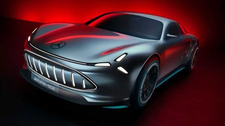 مفاجأة من العيار الثقيل.. إطلاق سيارة مرسيدس AMG الكهربائية عالية الأداء بقوة تتجاوز 1000 حصان سيارة مرسيدس AMG الكهربائية