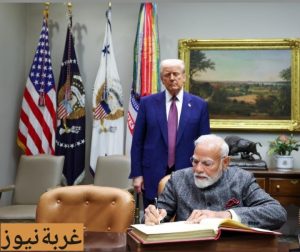 صفقة 2026: ترامب ومودي يوقعان اتفاقًا تجاريًا لتعزيز العلاقات الاقتصادية وتقليل الاعتماد على النفط الروسي.