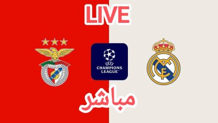 يلا يا مدريد إتفرج هنا.. القنوات المجانية الناقلة لمباراة الريال ضد بنفيكا بدون تشفير