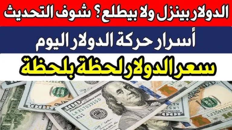 سعر الدولار اليوم