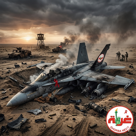 سقوط طائرة امريكية في العراق ومقتل جندي فرنسي تزامنا مع القصف الإسرائيلي في قلب طهران سقوط طائرة امريكية في العراق