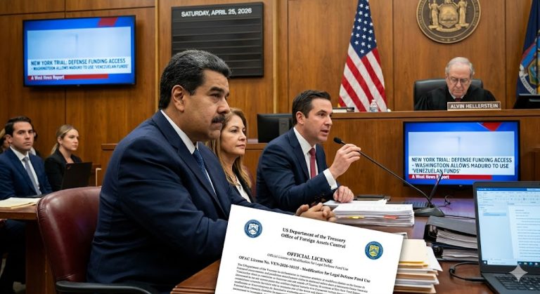 واشنطن تسمح لمادورو بأموال فنزويلية