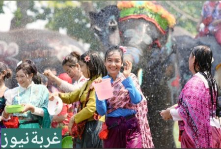 مهرجان سونغكران 2026 يشعل احتفالات السنة البوذية الجديدة بمشاهد مائية مبهرة في تايلاند