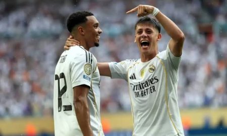 التشكيل الرسمي لريال مدريد أمام ريال بيتيس.. مبابي وفينيسيوس يقودان الهجوم
