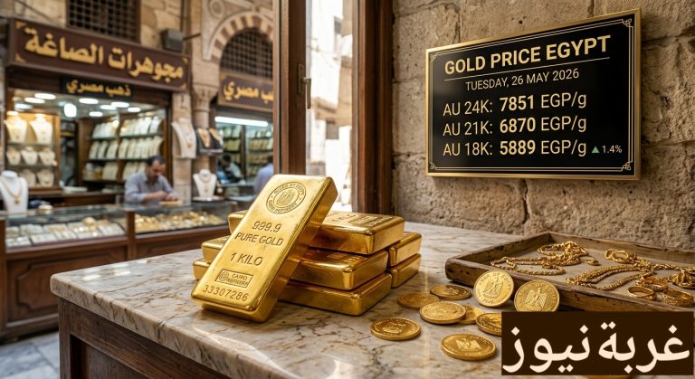 قبل موسم الشبكة والعيد: أسعار الذهب في مصر اليوم 26 مايو 2026 وسط تقلبات عيار 21