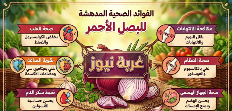 البصل الأحمر يفاجئ العلماء.. هل يحميك فعلًا من ضربة الشمس؟