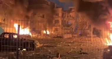 صاروخ إيراني يصيب مبنى في تل أبيب