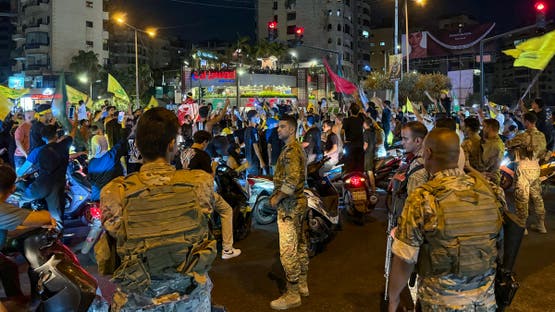 الجيش اللبناني يتوعد المحتجين بعد تصاعد مسيرات حزب الله