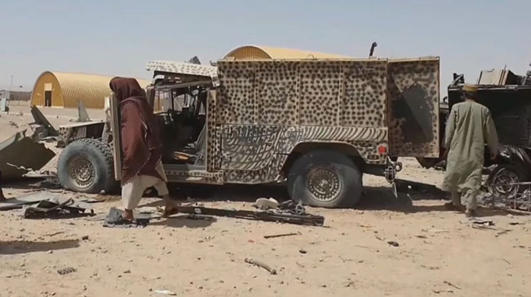 طالبان تكشف تفاصيل قاعدة سرية أمريكية على الأراضي الأفغانية