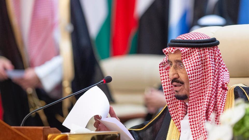 الملك سلمان: نظام إيران يهدد السلم والأمن الدوليين