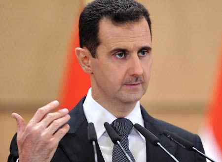 الأسد:لا أرى حلًا للأزمة السورية إلا بالقتال والانتصار على الإرهاب
