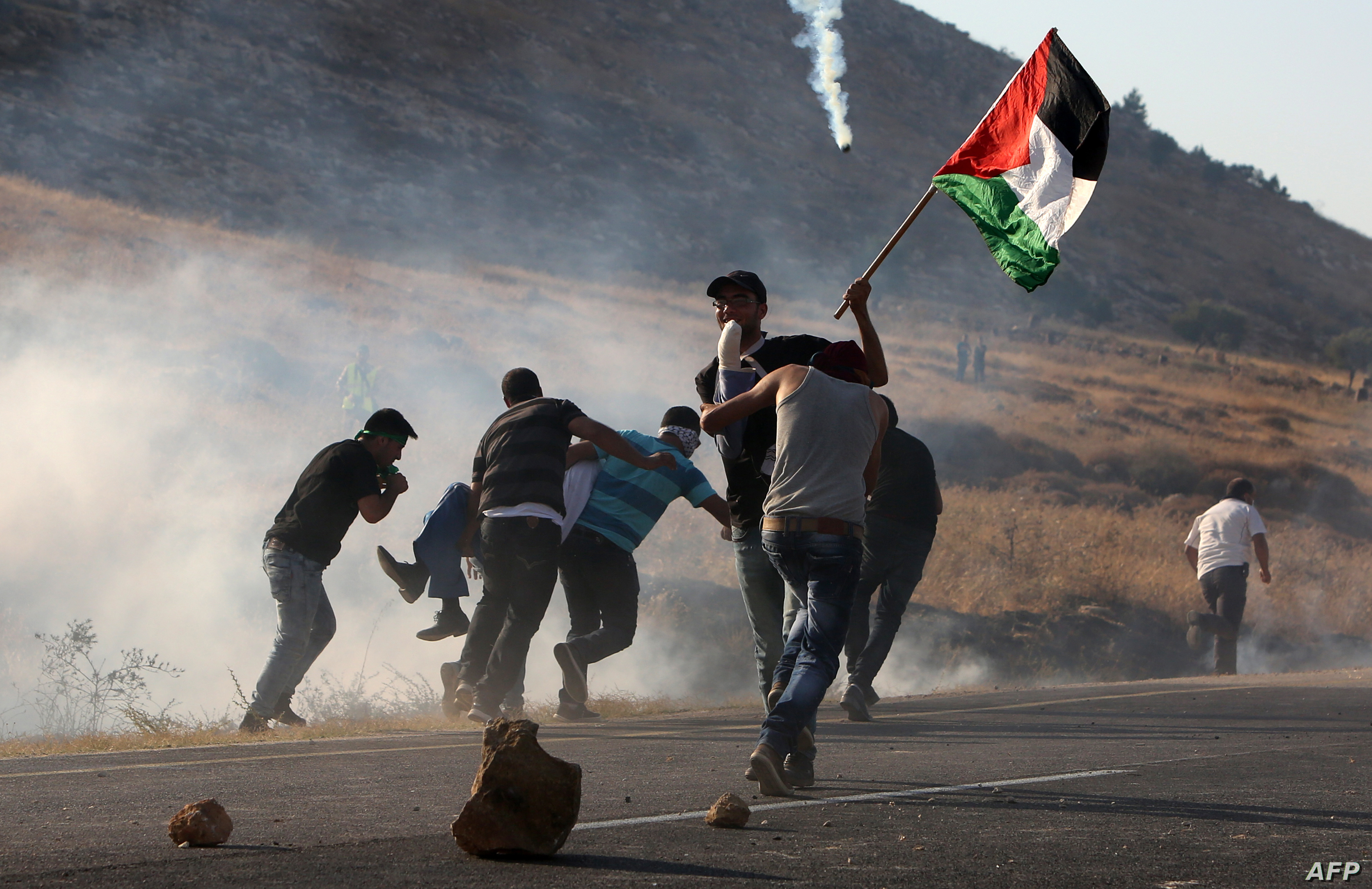 فلسطين:إصابة 146 مواطن في مواجهات مع جيش الاحتلال في نابلس