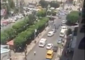 مواجهات محدودة بين الاجهزة الامنية ومئات المتظاهرين في نابلس