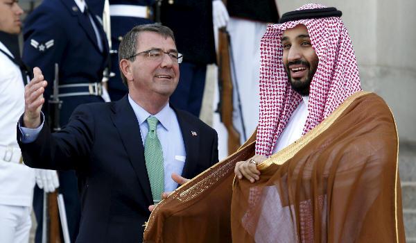 البنتاغون: كارتر سيلتقي محمد بن سلمان لبحث خطة التحالف الدولي العسكرية