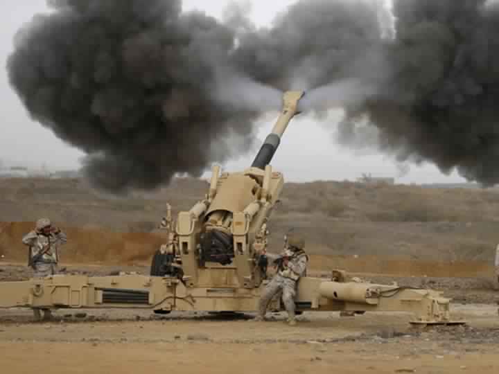 معركة عنيفة بين القوات السعودية وجماعة الحوثي علي الحدود اليمنية