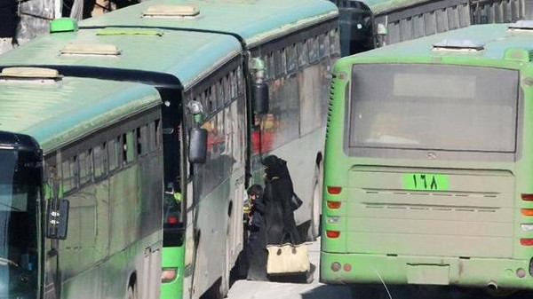 استكمالا لسياسة التهجير..مقاتلو المعارضة يغادرون سرغايا