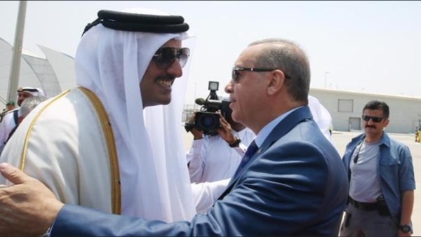 قطر تفتح النار علي النظام التركي عبر بوق الجزيرة