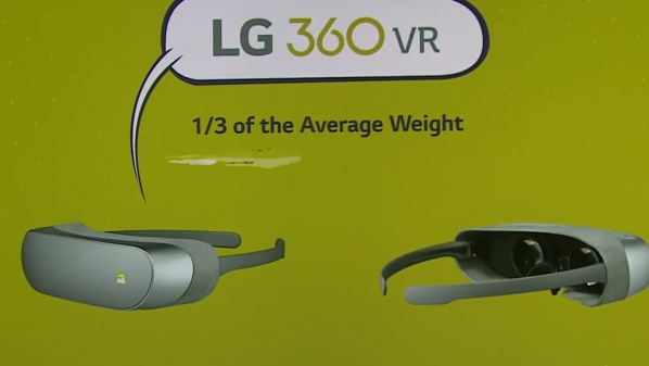 إل جي تكشف عن نظارة LG 360 VR للواقع الافتراضي