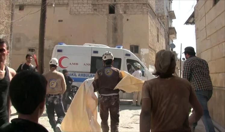 قتلى بقصف مدينة الباب بريف حلب