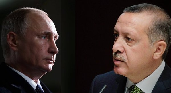 إردوغان يوجه رسالة الى بوتين فى العيد الوطنى الروسي