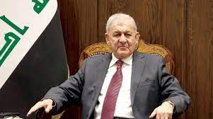 رئيس العراق الجديد: سأسعى لعلاقات متينة مع دول الجوار والمجتمع الدولي
