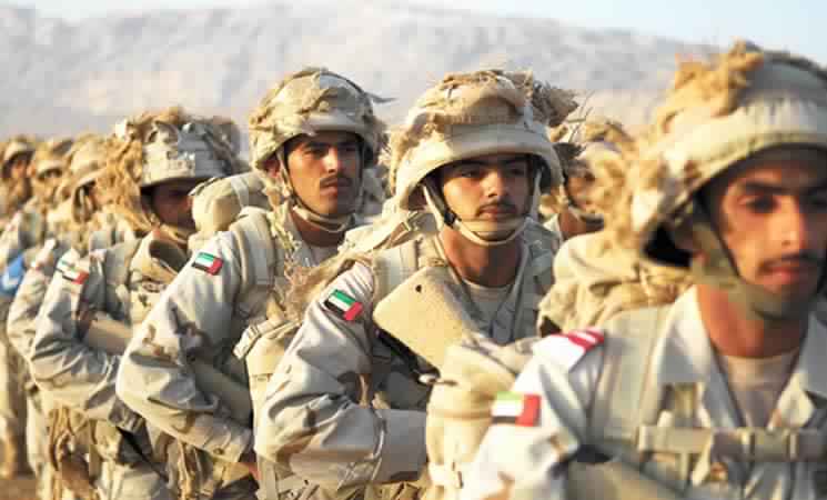 الإمارات تحشد قوة عسكرية ضخمة الى جزيرة سقطرى
