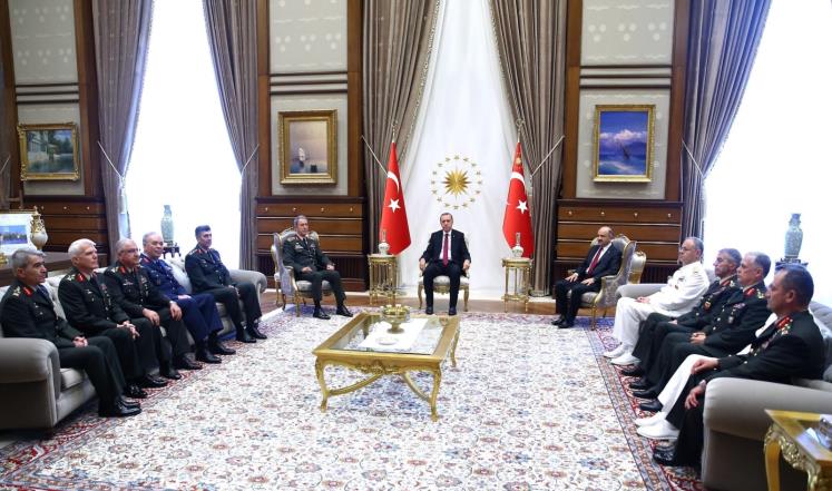 أردوغان: سنضع الاستخبارات والأركان تحت إشراف الرئاسة