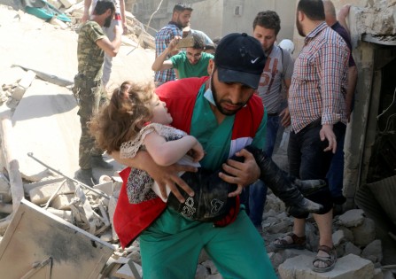 سوريا:سقوط 6 قتلي وجرحي أخرون في حلب أثر قصف من جانب المعارضة