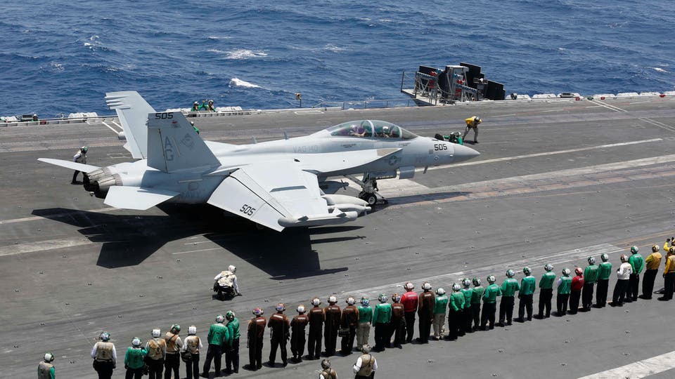 الجيش الأميركي: حاملة طائراتنا جعلت إيران تعدل عن “الهجوم”