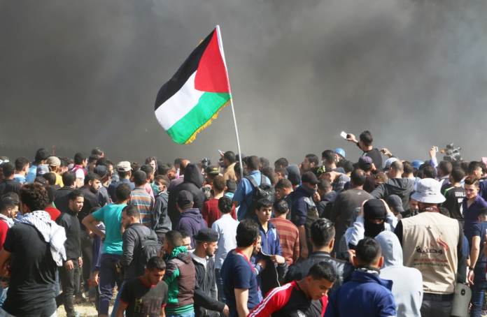 تظاهرات فلسطينية جنوب حيفا للمطالبة بحق العودة