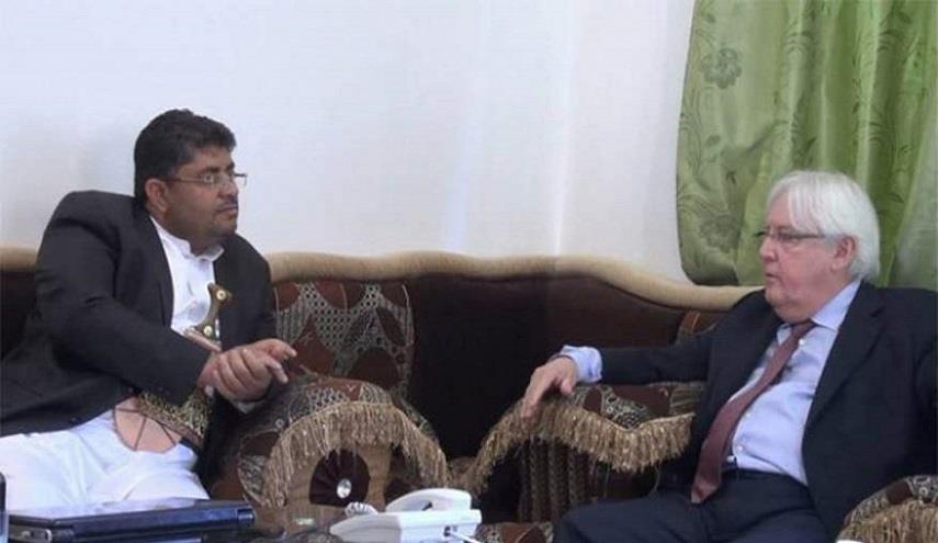 تفاصيل الجلسة السرية بين المبعوث الأممي والحوثي لحل أزمة الحديدة