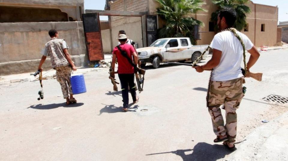 مقتل 9 عسكريين بهجوم إرهابي في ليبيا