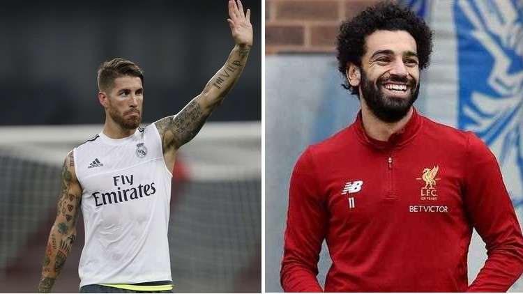 راموس يوجه رسالة لمحمد صلاح بعد إصابته في نهائي الأبطال
