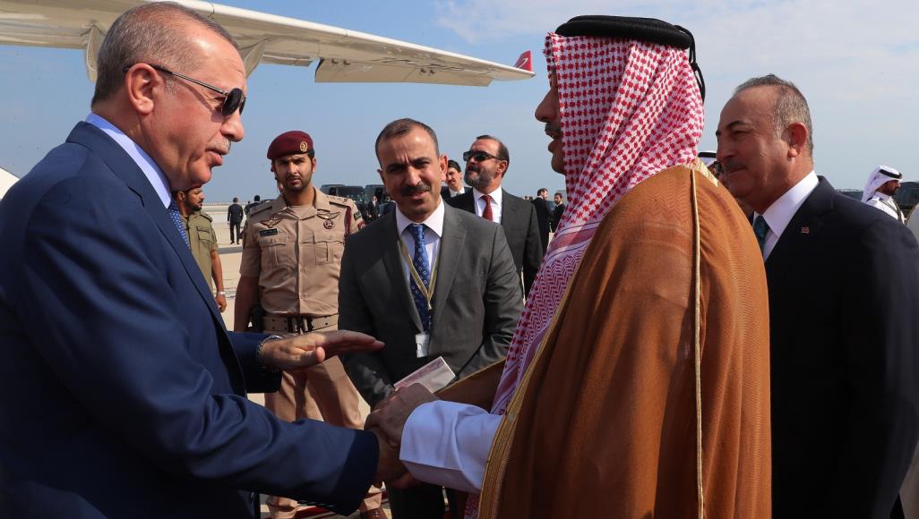 أردوغان يصل الدوحة لحضور اجتماعات اللجنة الإستراتيجية القطرية التركية