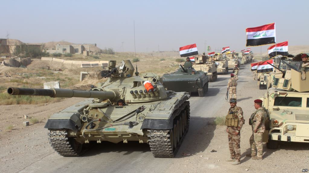 العراق انطلاق عملية تمشيط واسعة بين ديالى وصلاح الدين علي مقرات داعش